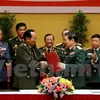 Une délégation militaire vietnamienne en visite officielle au Cambodge