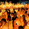 La plus grande fête des lanternes de la mi-automne du Vietnam organisé à Binh Thuan