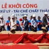 Mise en chantier de l’usine de traitement et de recyclage des déchets solides Tasco Cu Chi