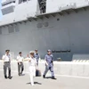 Deux navires de la Force maritime d'autodéfense japonaise en visite au Vietnam