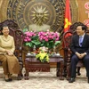 La vice-PM cambodgienne formule des vœux du Têt à Long An ​