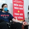 Un étranger vivant au Vietnam encourage le don de sang