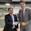 COP26 : le Premier ministre Pham Minh Chinh rencontre les dirigeants du Canada et de la Zambie