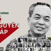 Réception de documents photographiques sur le général Vo Nguyên Giap