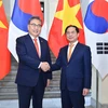 Le ministre des AE Bui Thanh Son s'entretient avec son homologue sud-coréen Park Jin