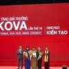 Remise du prix KOVA 2018 aux scientifiques et étudiants exemplaires