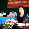 La présidente de l’AN à l’écoute des électeurs de Cân Tho