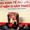 Le PM à une cérémonie des 15 ans du constructeur automobile Thaco-Chu Lai 
