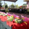 Kon Tum: inhumation des restes de soldats tombés au Laos et Cambodge