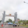 Gia Lai : inauguration du portail du poste frontalier de Le Thanh