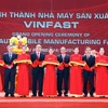 Automobile : inauguration de l’usine VinFast à Hai Phong