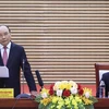 Le président Nguyen Xuan Phuc en visite à Nghe An