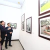 90 ans de la fondation du PCV: ouverture d'une exposition de peinture et de photo à Hanoï