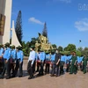 Les restes de 13 soldats volontaires inhumés à Dak Lak
