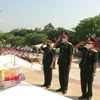 Quang Binh : Inhumation des restes de 26 soldats volontaires et experts vietnamiens tombés au Laos