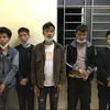 Long An : cinq étrangers capturés pour être entrés illégalement au Vietnam 