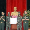 Army Games 2021: cérémonie marquant le départ de la délégation de l'arme d'artillerie du Vietnam