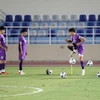 Mondial 2022: l'équipe vietnamienne se prépare pour son match contre Oman