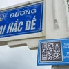 Da Nang: mise en place des codes QR sur les poteaux indicateurs