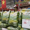 Le riz vietnamien présenté aux supermarchés Carrefour de la France