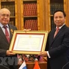 L'Ordre de l’amitié remis à l'Université d'Etat de Moscou Lomonossov