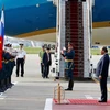 Cérémonie d'accueil en l’honneur du PM Nguyen Xuan Phuc à Moscou