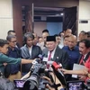 La Nyalla Mattalitti est élu président du Sénat indonésien