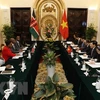 Vietnam et Kenya approuvent des mesures spécifiques pour renforcer les liens bilatéraux