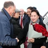 La présidente de l’AN arrive à Kazan, au Tatarstan