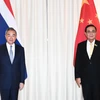 Le ministre chinois des Affaires étrangères en visite officielle en Thaïlande