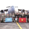Casques bleus vietnamiens : mission accomplie malgré le COVID-19