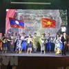 La consule générale du Vietnam à Luang Prabang (Laos) présente ses lettres de créance