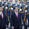 Le président Trân Dai Quang reçu en grand pompe par son homologue chinois Xi Jinping 