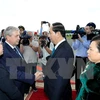 Le président Trân Dai Quang entame sa visite officielle en Biélorussie