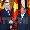 Entrevue le PM Nguyen Xuan Phuc et le président polonais Andrzej Duda