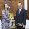 Le président Trân Dai Quang reçoit la présidente de l’UIP
