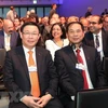 Poursuite des activités du vice-PM Vuong Dinh Hue à Davos