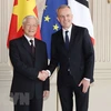 Entrevue entre le SG du PCV Nguyên Phu Trong et le président de l'AN François de Rugy