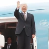Le leader du PCV Nguyên Phu Trong termine avec succès ses visites en France et à Cuba