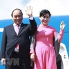 Le PM Nguyên Xuân Phuc quitte Hanoi pour Singapour 