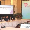ASEAN : les ministres des Affaires étrangères se réunissent à Singapour