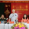 Le leader du PCV Nguyên Phu Trong à l’écoute des électeurs hanoïens