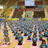 La quatrième journée internationale du yoga célébrée à Gia Lai
