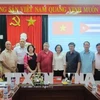 Une délégation de la "Centrale des Travailleurs Cubains" à Ninh Binh 