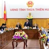 Le PM inspecte les préparations du Têt à Thua Thiên-Huê