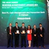 Vietcombank reçoit trois récompenses importantes de The Asian Banker