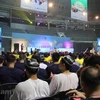 Des travailleurs vietnamiens participent à un festival des travailleurs étrangers en R. de Corée