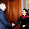Entrevue entre la présidente de l’AN du Vietnam et le Premier ministre biélorusse