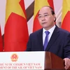 Le PM Nguyên Xuân Phuc à l’ouverture en ligne de la 17e Foire Chine-ASEAN