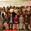 Le ministère des Affaires étrangères rencontre des femmes diplomates